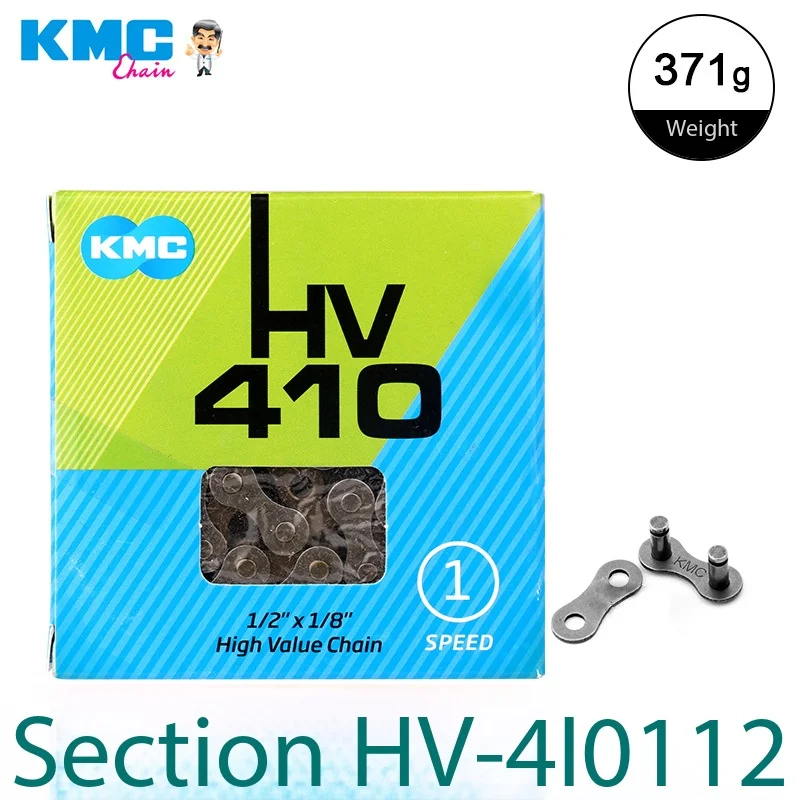 KMC HV410 HV408 체인 자전거 체인 싱글 스피드 6단 로드 MTB 자전거 체인 (시마노 SRAM 자전거 부품용)