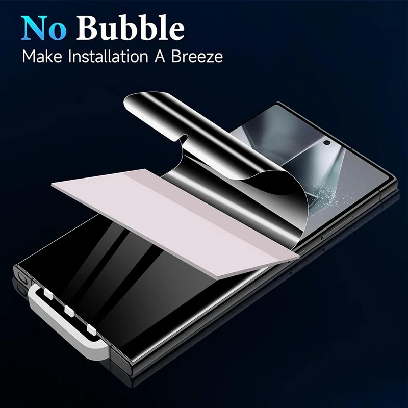 4-Pack Privacy Hydrogel Film Screen Protector Set