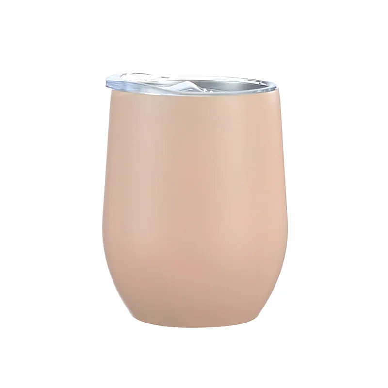 Colorful Egg Shaped Double Wall Stainless Steel Mug 19