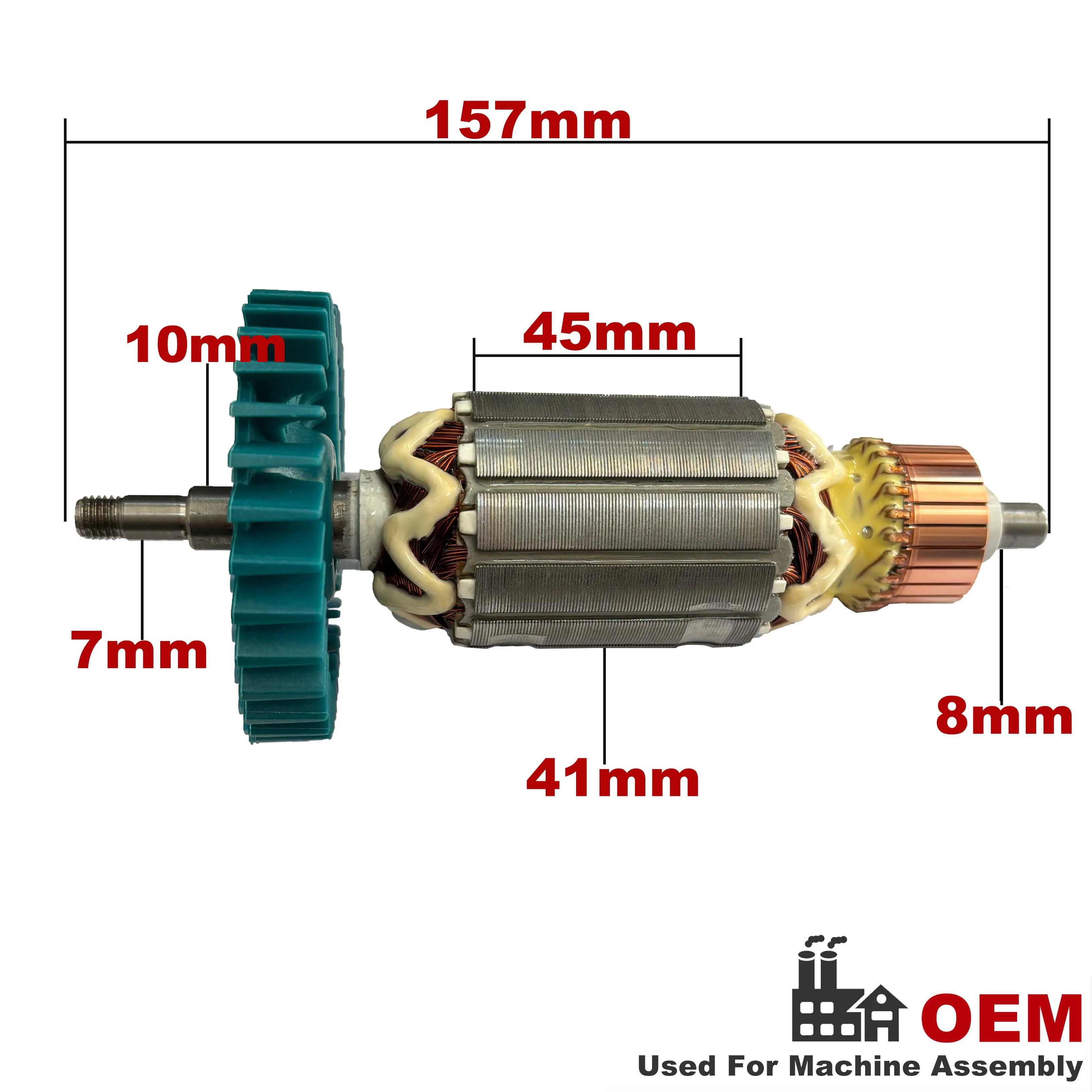 AC220V-240V Armature Rotor Anchor Replacement for MAKITA