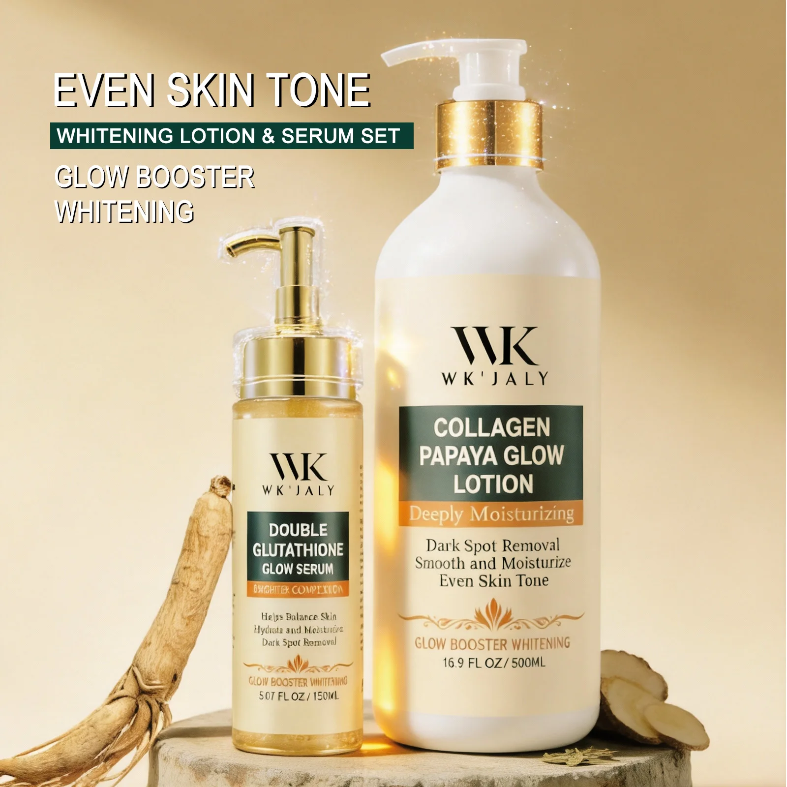 Lotion and Serum