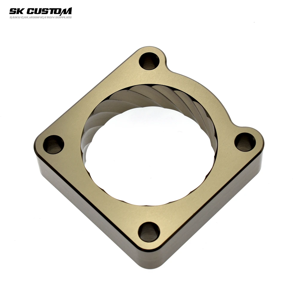 70mm Throttle Body Spacer For VW Golf Tiguan Scirocco MK4 MK5 Audi A3 2.0t Ea113 Intake Manifold Aluminum Adapter