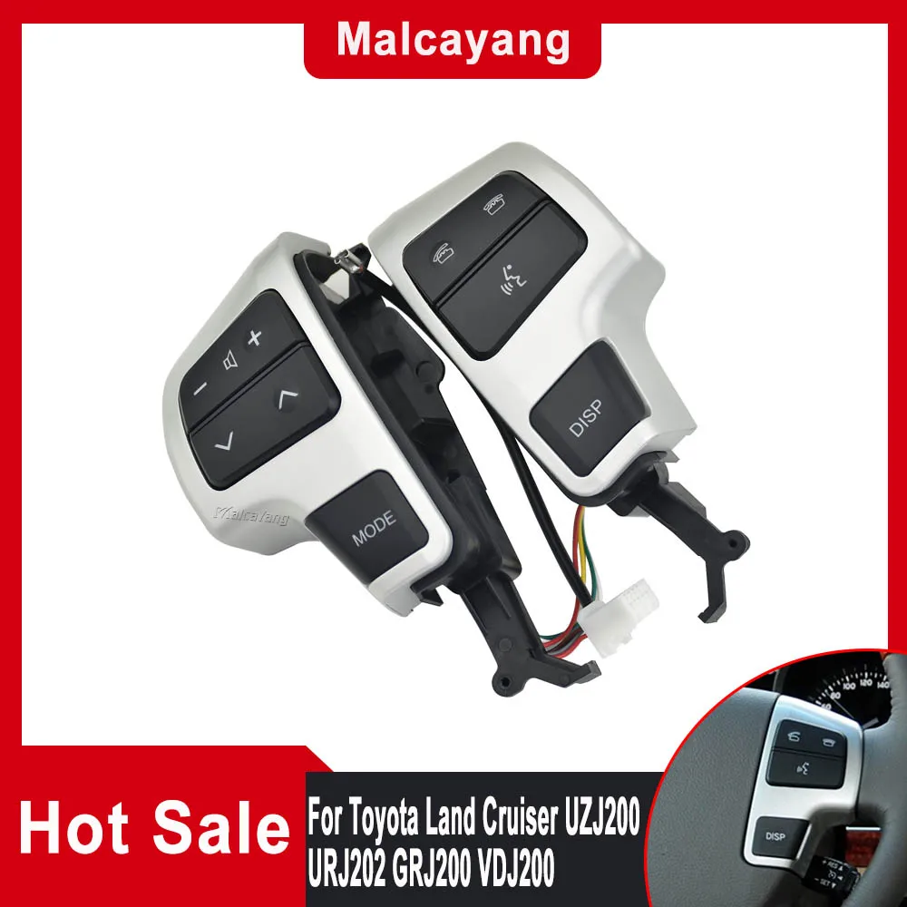 

Автомобильные аксессуары для Toyota LAND CRUISER 200 2008 2009 2010 2011 OEM 84250-60050 переключатель/кнопка управления аудио на рулевое колесо