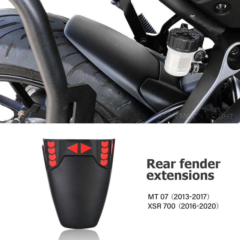 

Rear Fender Mudguard Extender For YAMAHA MT07 MT 07 (2013 - 2017) XSR700 XSR 700 (2016-2020) Accessories Hugger Extension