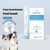 Pet Toothbrush Pen Teeth Clean Fresh Breath Pet Toothbrush Paste Brush One Easy To Use Cat Tooth Brush ToothbrushSet Accessories 1