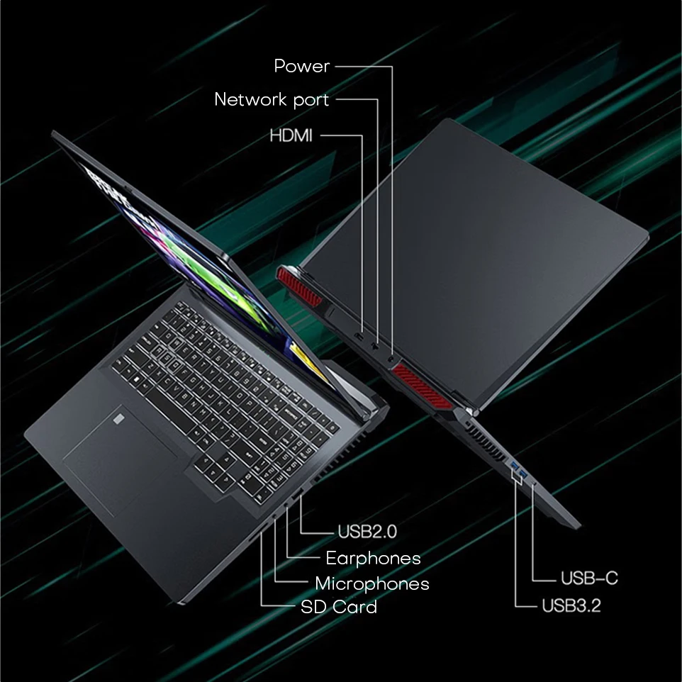 Xiaman 16 inch Gaming Laptop intel Core i7-6700HQ GTX 1060