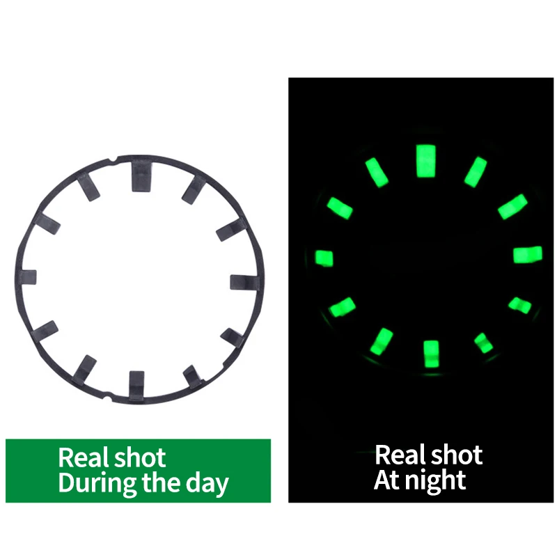 Casioak Luminous Hour Marker for GA2100 2110 Dial Ring DIY Watch Scale Ring Index Modification Dial Watch Accessories Refit Mod