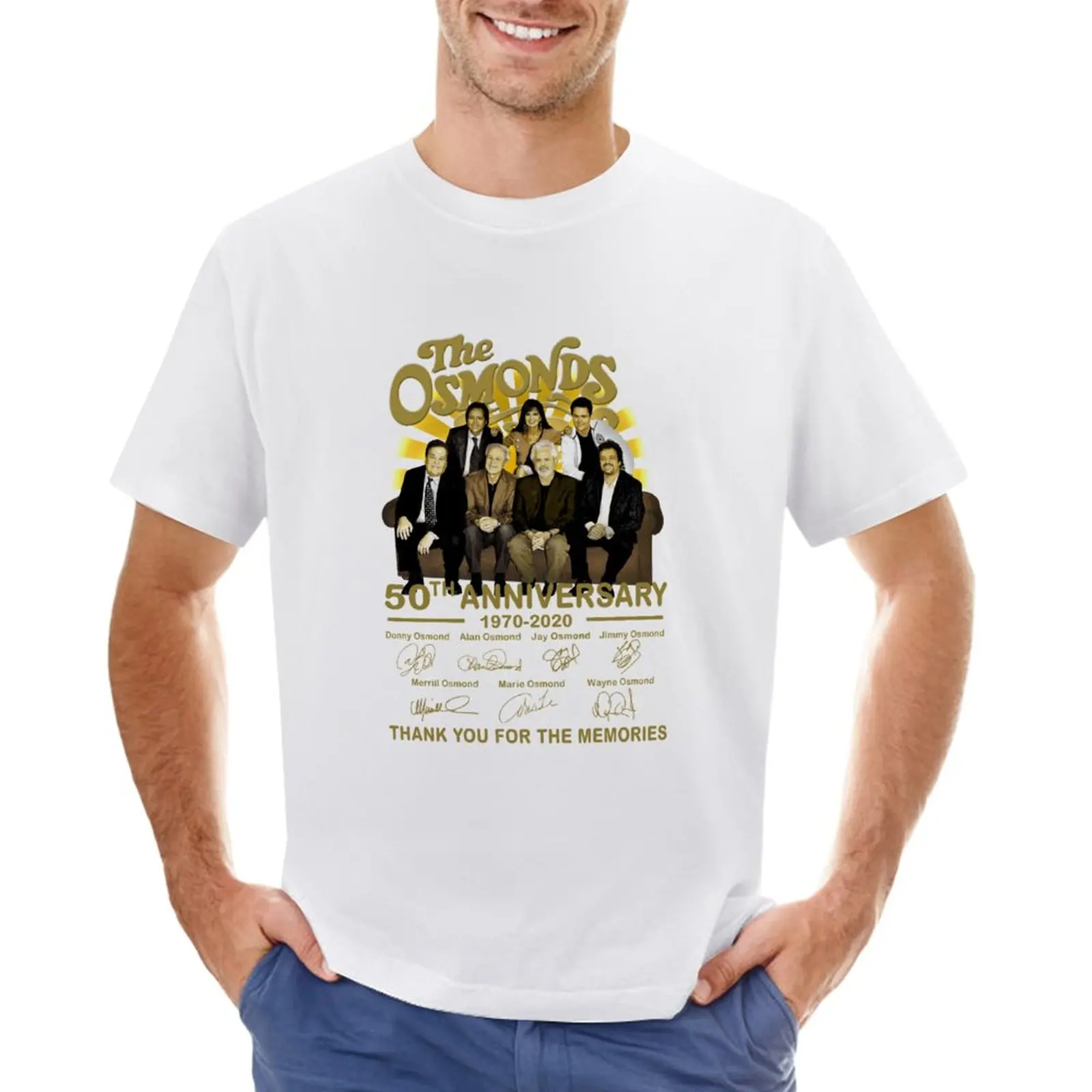 

Funny 50Th Anniversary 1970 2020 The #Osmonds American T-Shirt anime funnys summer top mens graphic t-shirts anime