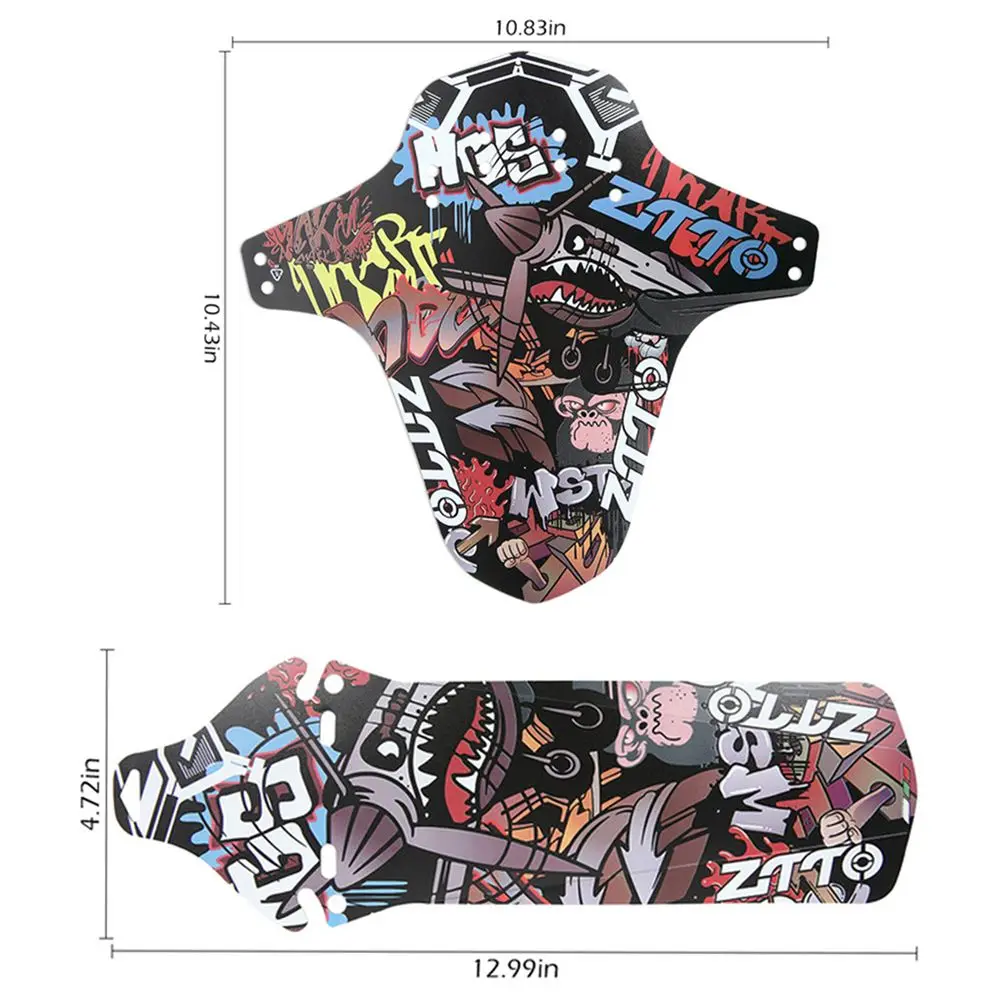 Universal Durable Front Rear Road Bike Mountain Bike Mudguard Fenders Wheel Wings Cycling Accessories