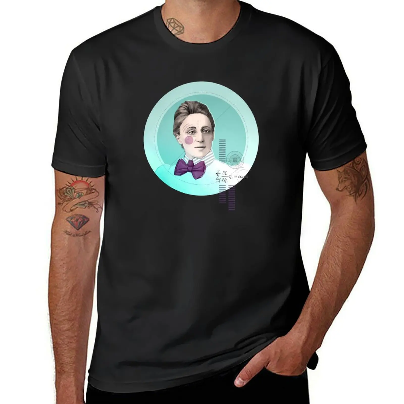 Emmy Noether T-Shirt animal prinfor boys cute clothes mens workout shirts