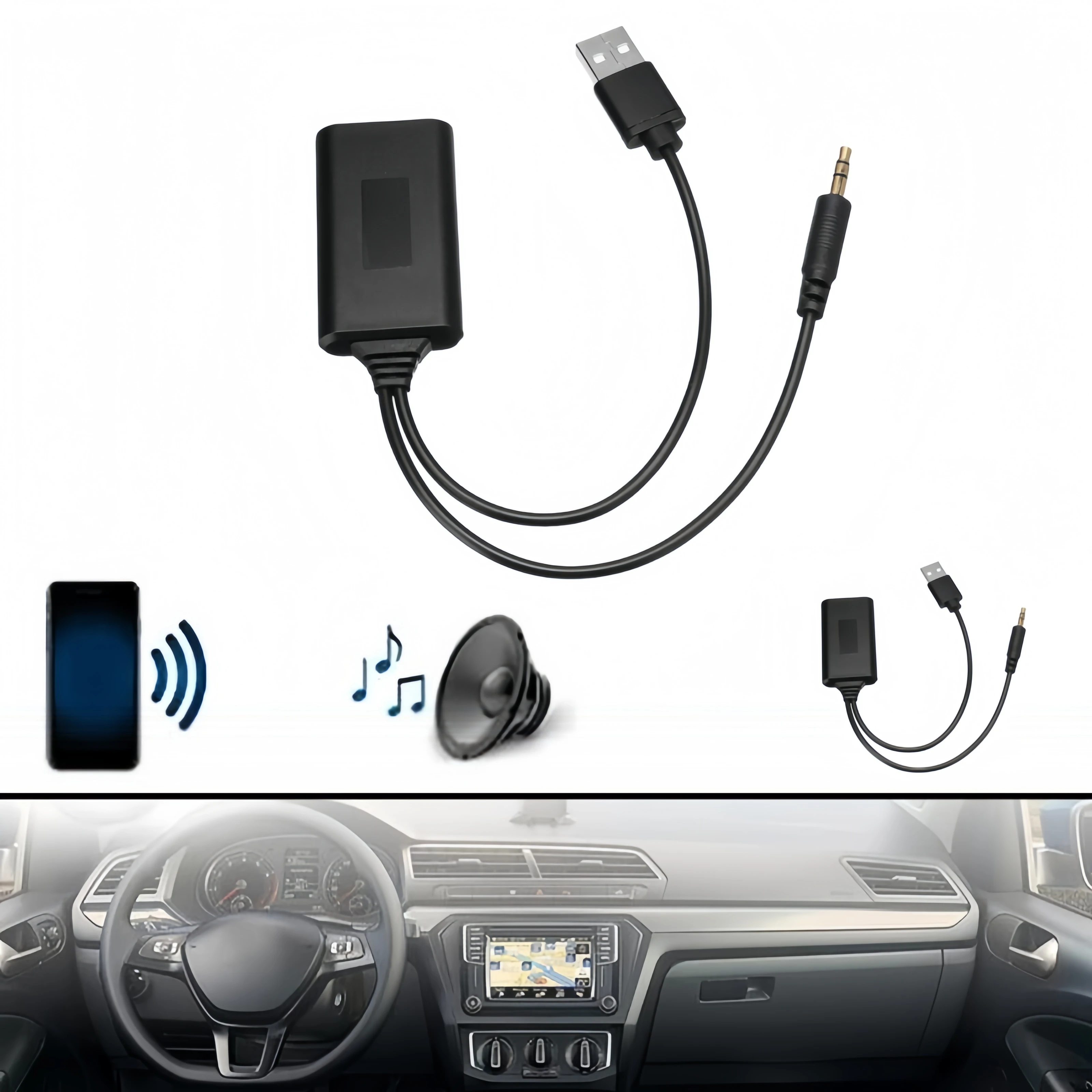 Bluetooth 5.3 Car Audio Adapter 1