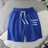 New Men's Custom Your Logo Quick-drying Short Pants Summer Sports Jogging Loose Fitness Shorts Mesh Breathable Beach Shorts 3