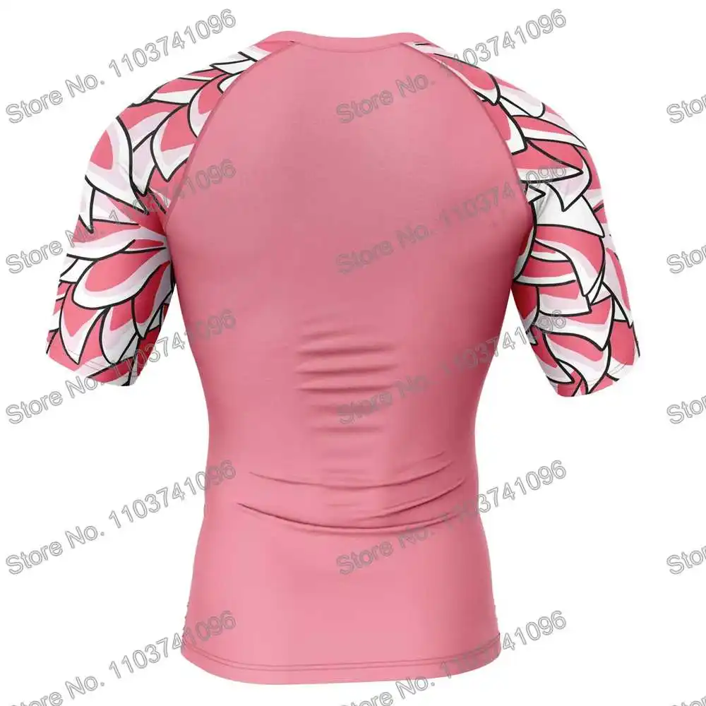 Surf Clothing BJJ MMA Men Rash Guard Short Sleeve Diving T-Shirt Tight Swimwear Summer Beach Floatsuit Women GYM Tops rash guard,surfing swimsuit