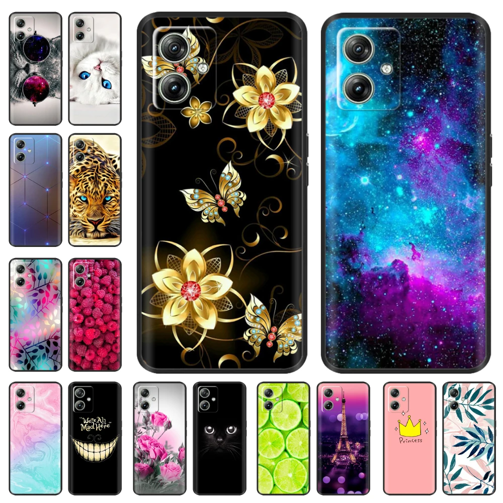 Per Motorola Moto G54 G84 Custodia Di Lusso Tpu Cover Posteriore In Silicone Morbido Per Moto G54 G84 5G Custodie Protettive Antiurto