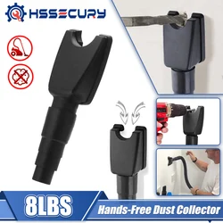 Hands-Free Dust Collector 8lbs Strong Universial Electric Drill Dust Vacuum Suction Collector Dustproof Device Woodworking Tool