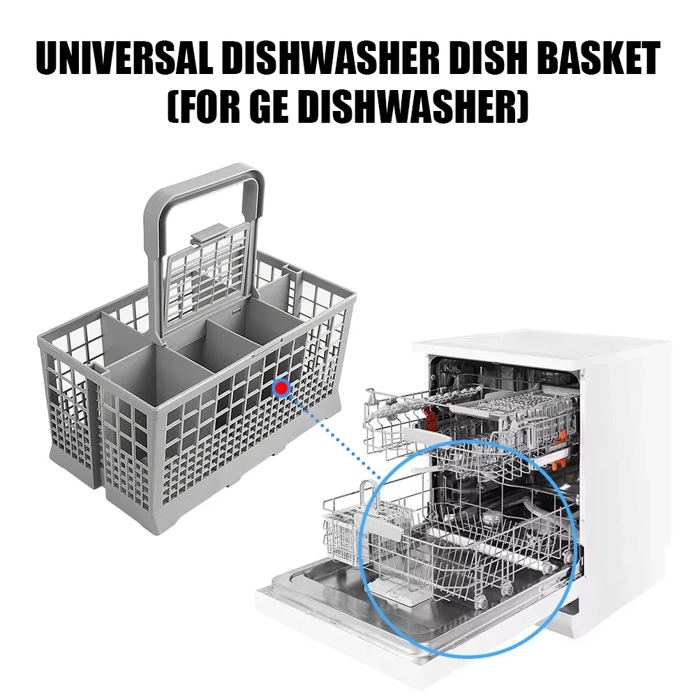 Universal Dishwasher Cutlery Basket Foldable Kitchen Tableware Drying Organization for Dishwasher Replacement Accessory 1Pc 2