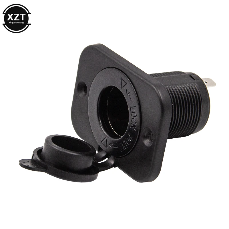 

12V-24V Waterproof Car Cigarette Lighter Socket Auto Boat Motorcycle Tractor Power Outlet Socket Receptacle Car Accessories