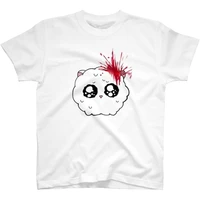 T-shirt pour homme à motifs tendance, 100% coton, ample, à manches courtes, de haute qualité, décontracté 1