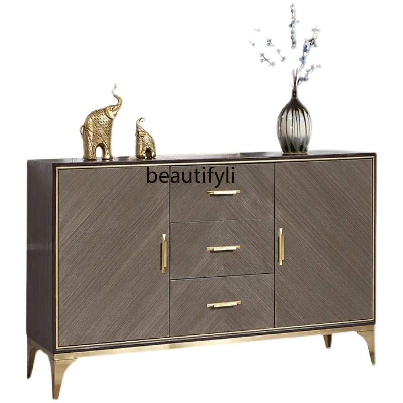 

Light Luxury Minimalist Entrance Door Decorative Shoe Cabinet Modern Home Storage Dining Side Multifunctional Locker furniture