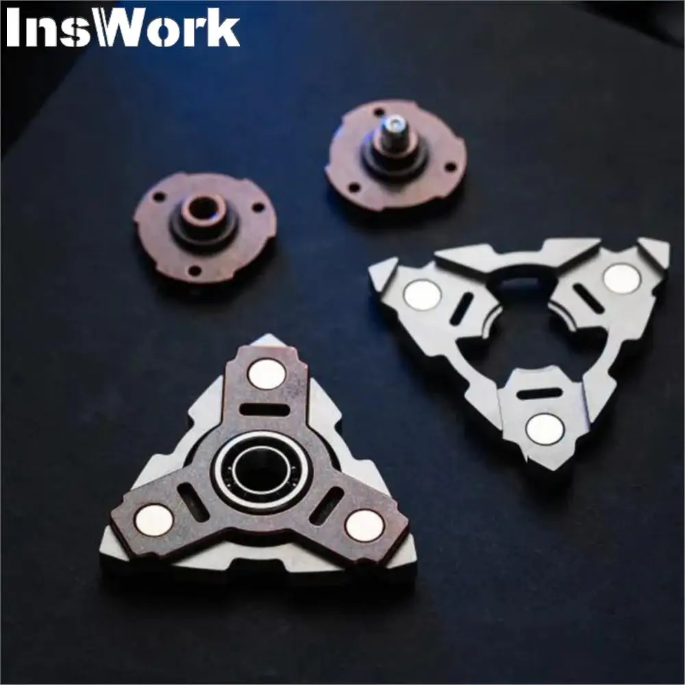 WANWU EDC Fidget Spinner Split Armor Type Magnetic Attraction