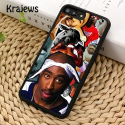 Krajews Rapper Tupac Shakur Phone Case Cover - Stylish and Durable Protection for iPhone 12 or12 Pro (001)