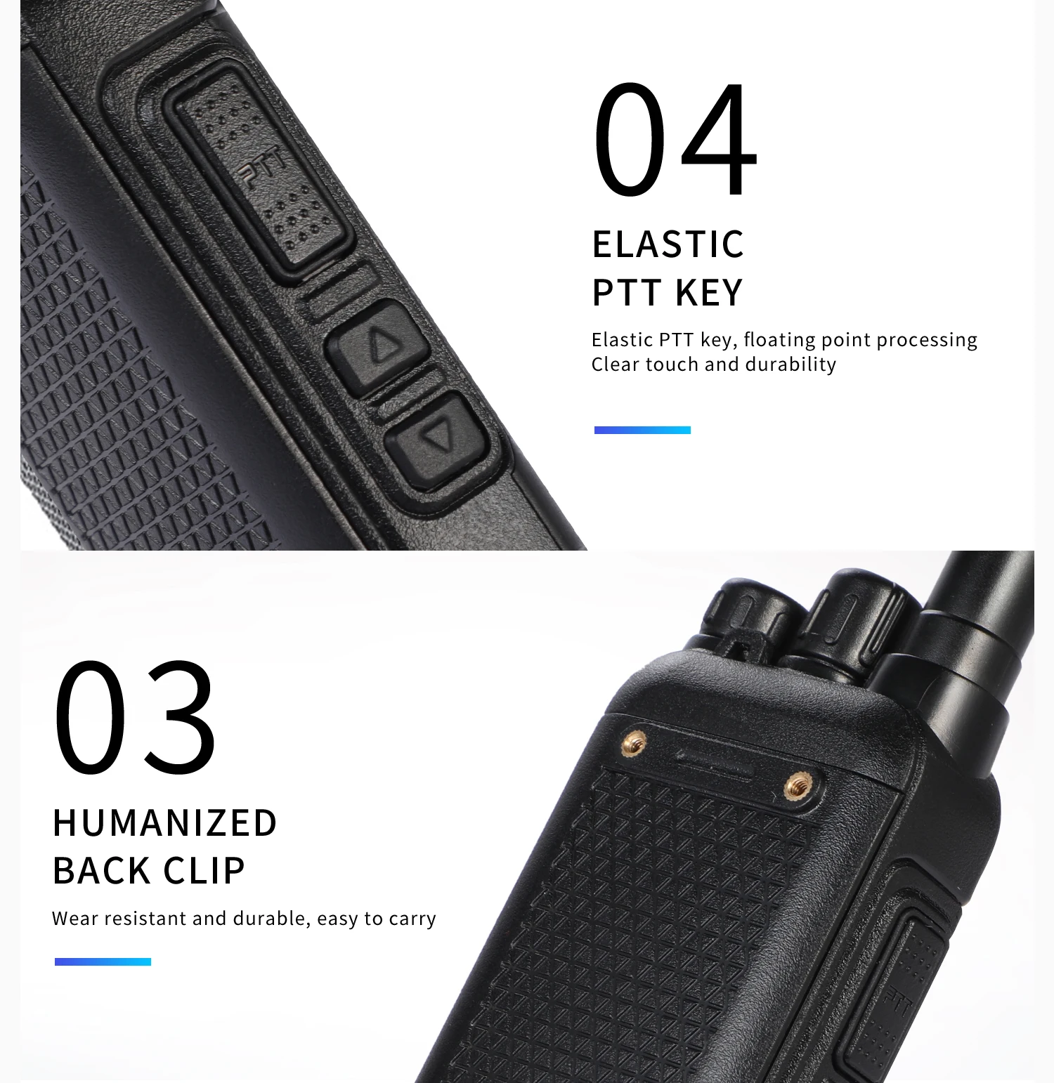 long range walkie talkies 500 miles New 4800mah OkyRadio 5w Portable Waterproof Walkie-talkie 6km Call Distance Suitable for Factory Scheduling Self-driving Tour military walkie talkie