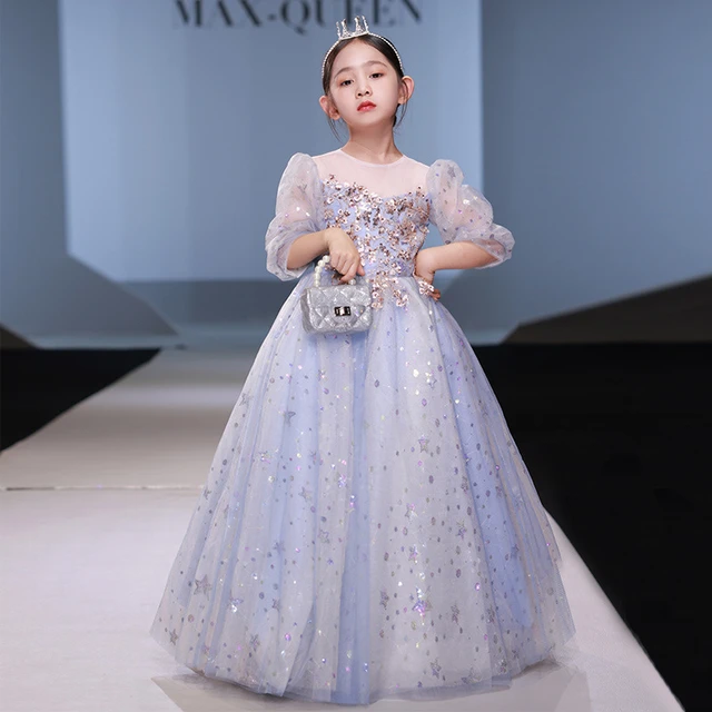 Luxury Prom Dress For Kids Birthday Girls Age 3 11 12 13 14 Year Child  Formal Evening Dresses Long Graduation Party Ball Gowns - Girls Party  Dresses - AliExpress