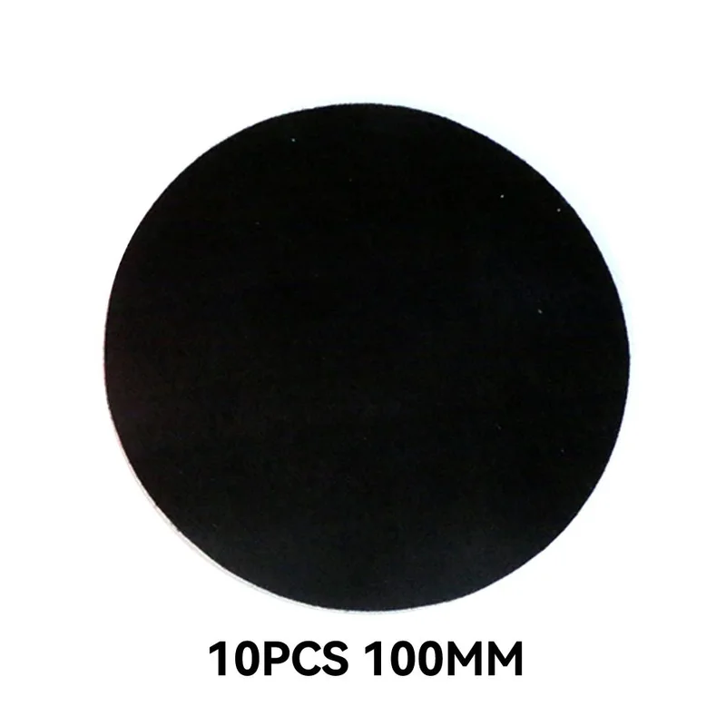 Air Hockey Felt Pad 10Pcs 94mm 100mm Round For Coin Game Machine Arcade Table Felt Pushers Bottom Replacement