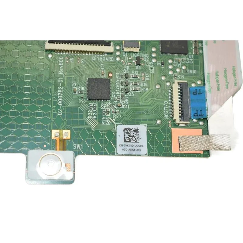 0VK75D New Touchpad Trackpad Mouse Board W/Cable For Latitude 7410 E7410