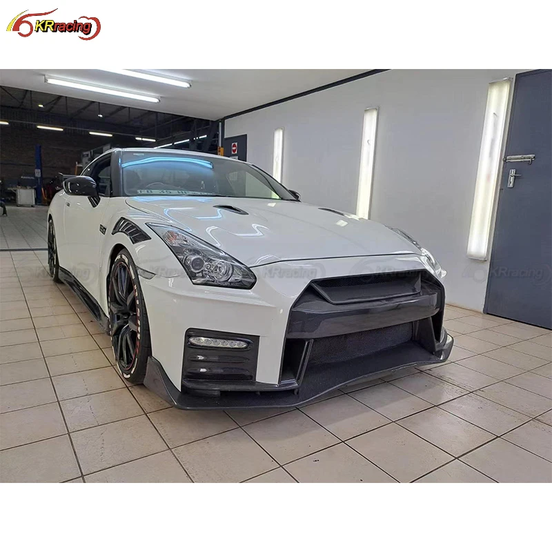 フェンダー R35 GTR VARIS 14 VER フレア カーボンカバー R35 GTR VAS 14 VER-STYLE カーボン リアオーバーフェンダー