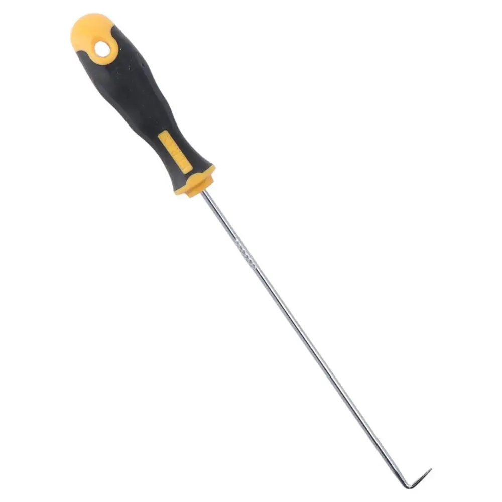 

2pcs Alloy Steel Pick Hook 9.84 Inch Length 90 Degree Puller Remover Tool Plastic Removal Tool for Oil Seal