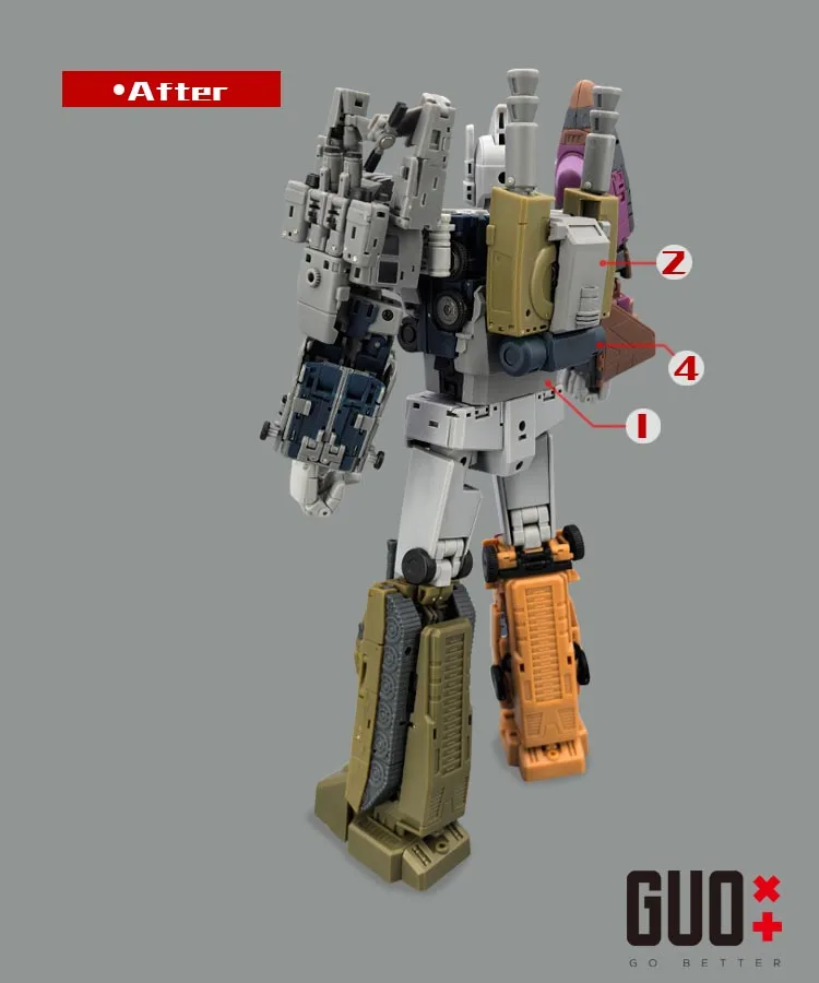 3D DIY Upgrade Kit Filler For MS BRUTICUS(G1 Repainting VER) GO BETTER Accessories