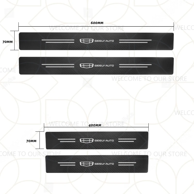 GEELY LOGO 4PCS
