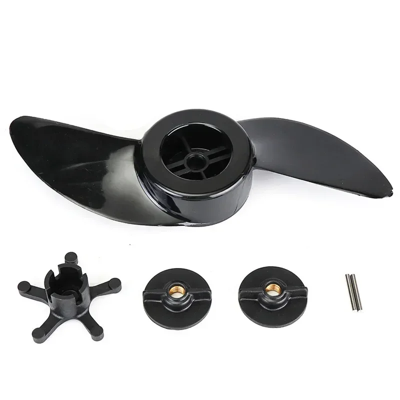 Audew 2 Blades Motor Boat Propellers Electric Engine Outboard For Haibo ET34L