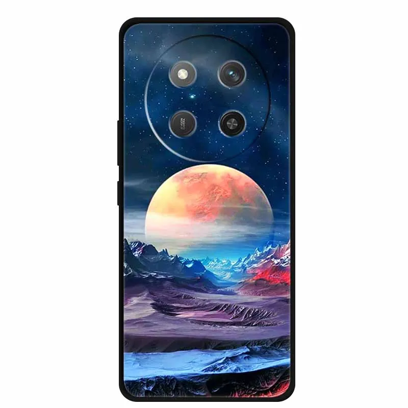 Cat Print Soft TPU Silicone Phone Cover - Lovely Painted Design