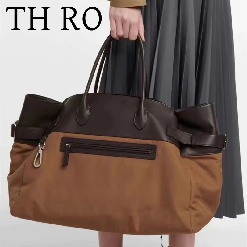 

Женская сумка-тоут из спилковой кожи TH RO