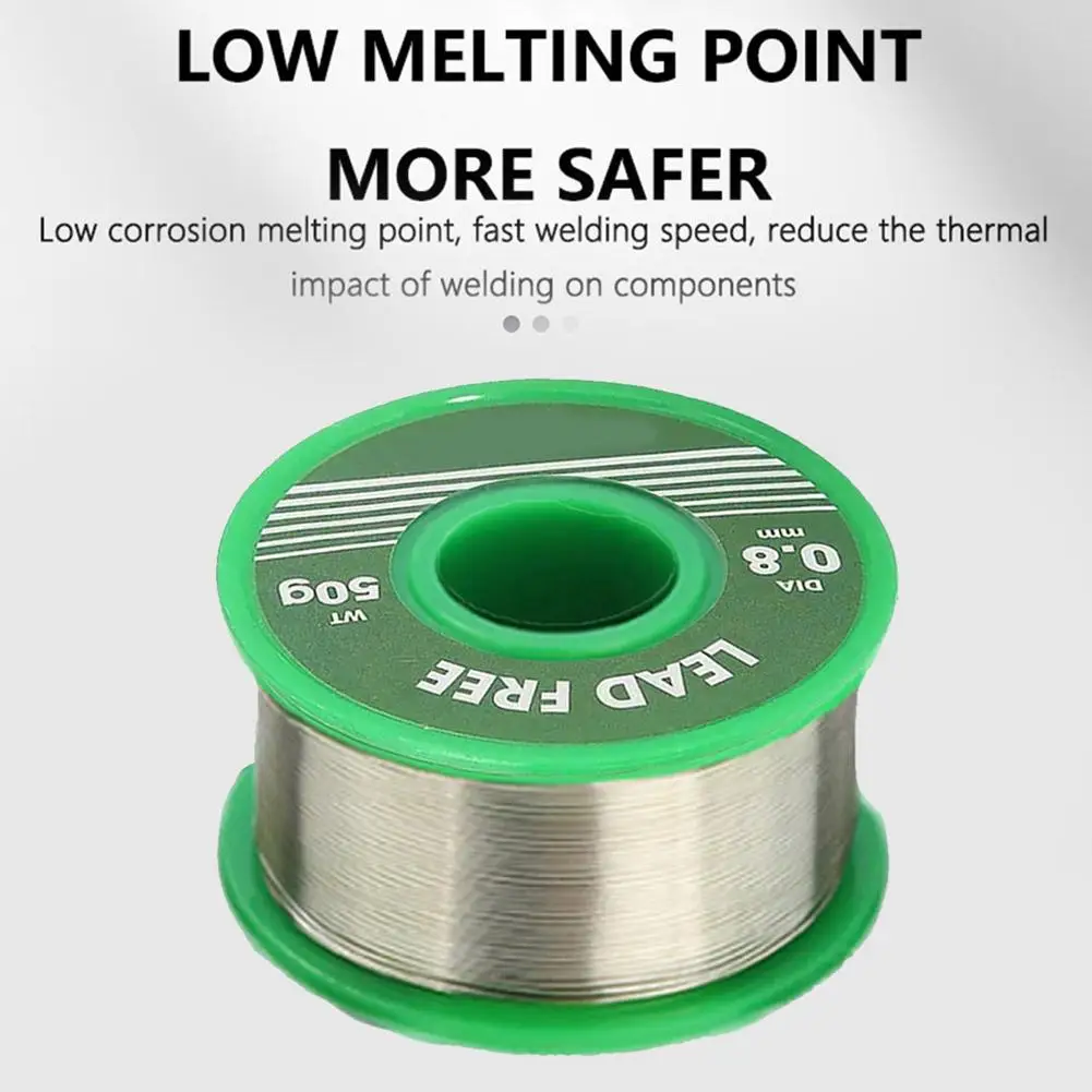 

Solder Wire Tin Wire With Rosin Core At Low Temperature Lead-free And Environmentally Friendly Soldering Wire For High-puri Z7K9
