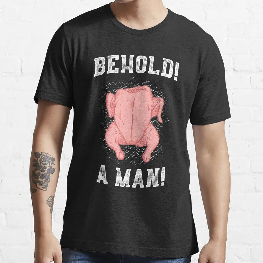 

Behold a Man! - Diogenes Chicken Trolling T-Shirt graphic t shirt summer clothes