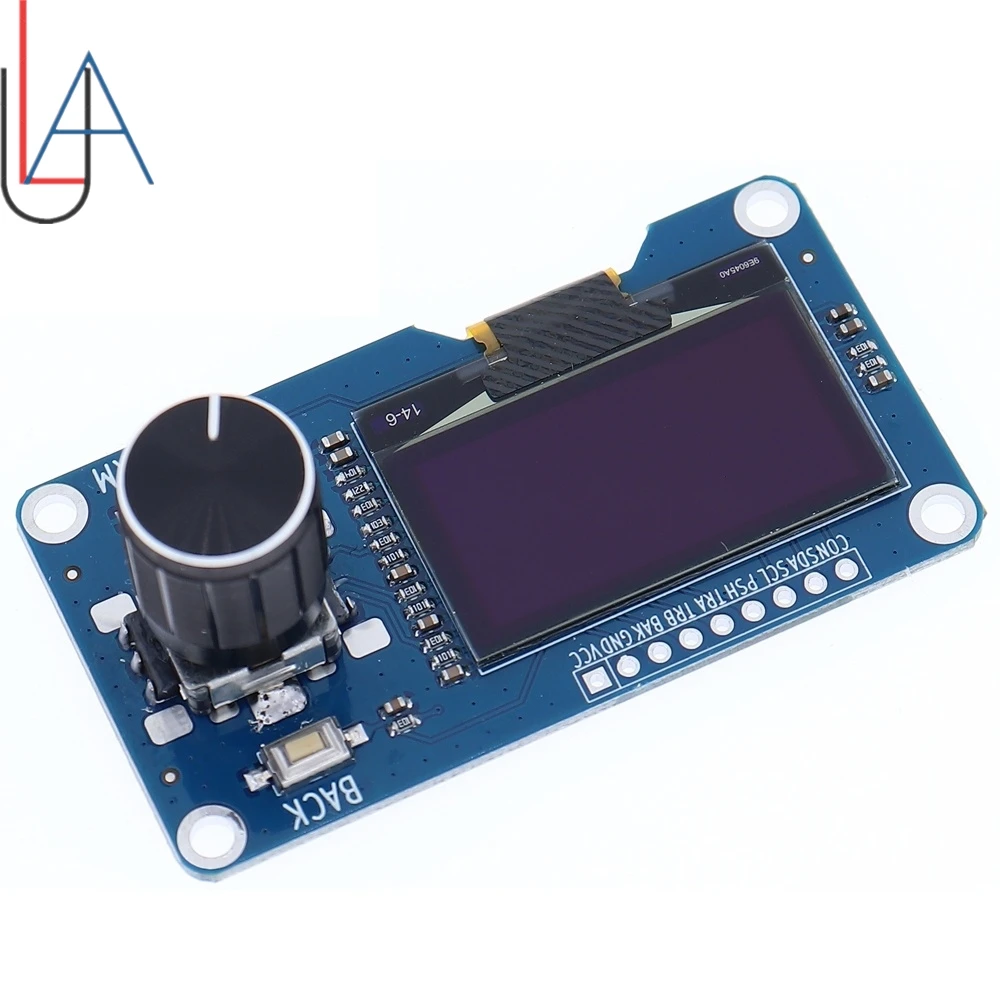 Schermo display oled LCD bianco LAUBEI da 0,96/1,3 pollici combinato con modulo encoder rotativo EC11 interfaccia IIC per arduino - Image 5