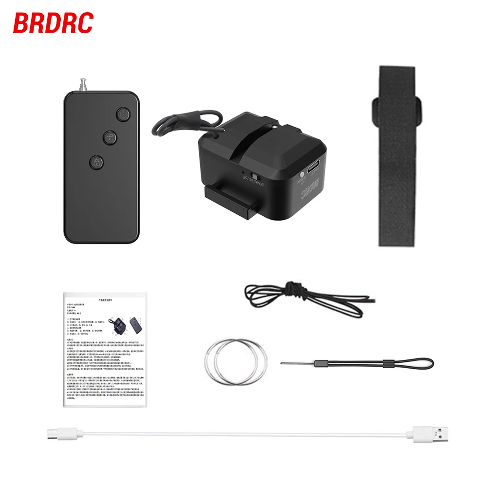 Lanceur de drone 500m avec télécommande - Accessoire de largage pour drone
