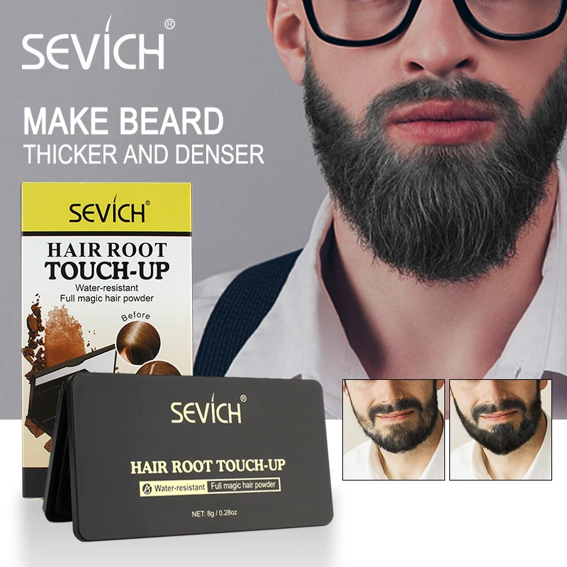 Unisex Hair Root Touch-up Hairline Powder 8g Waterproof Hair Shadow Powder Root Cover Up Concealer Care