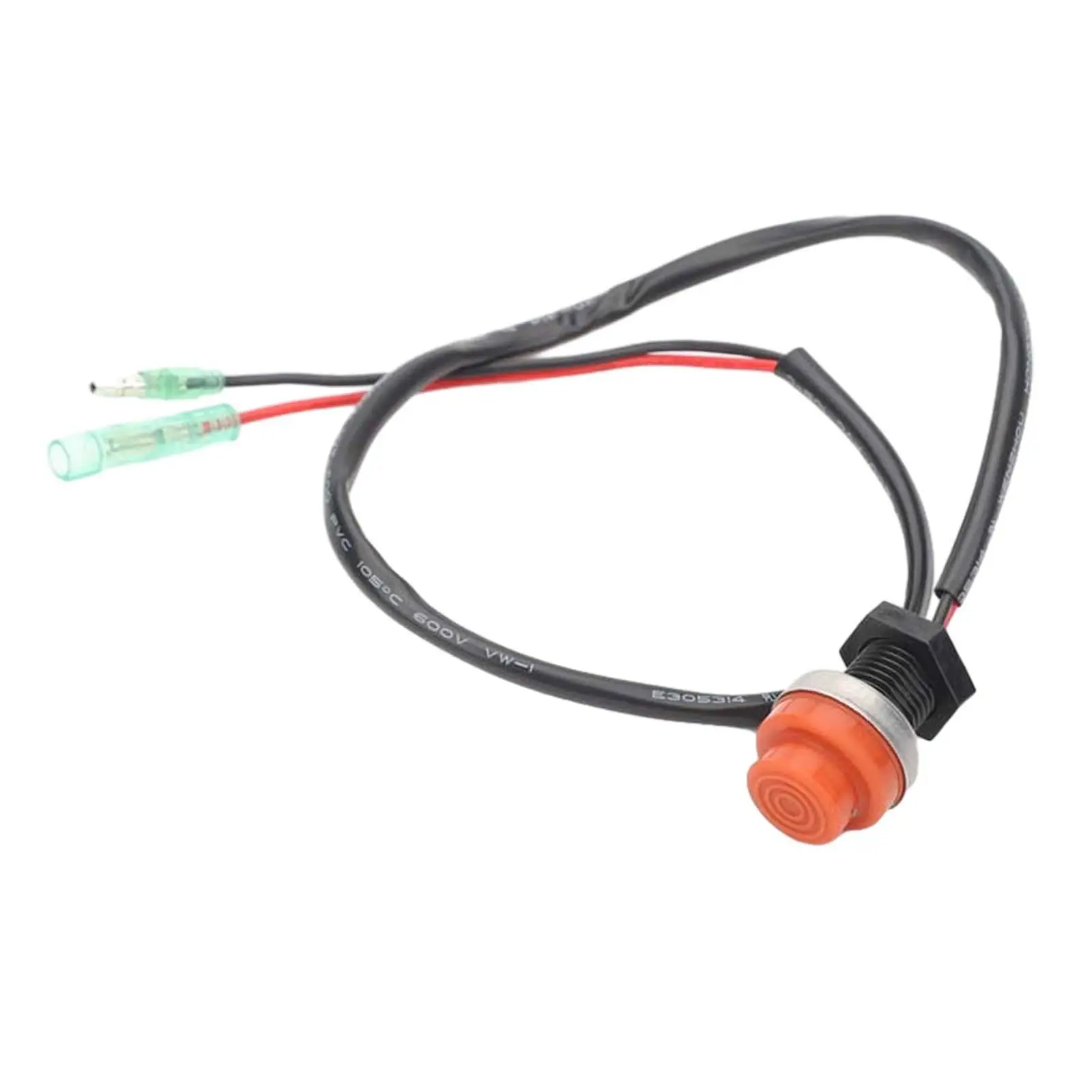 

Outboard Start Stop Switch Boat Yachts 55cm Cable Outboard Engine Accessory