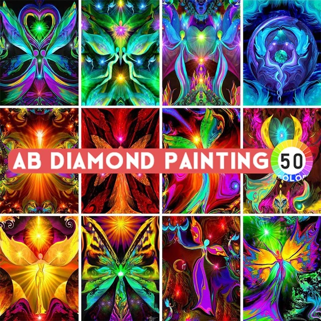 5D Diy Diamond Painting Abstract Oil Painting Style Butterfly Diamond Art  Animals Embroidery Cross Stitch Mosaic Home Decor Gift - AliExpress