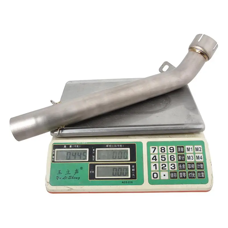 51mm Motorcycle Exhasut Mid Link Pipe Muffler Escape Stainless Steel Tip Without DB Killer Slip On FOR SUZUKI GSXR1000 2007-2008 - Image 3