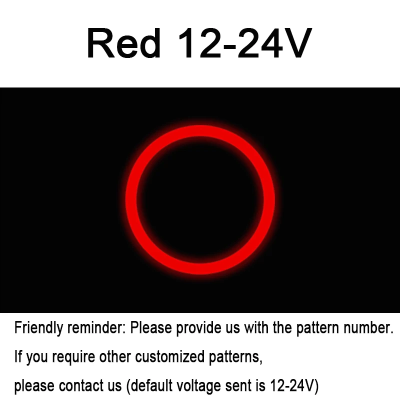 Red LED 12-24V