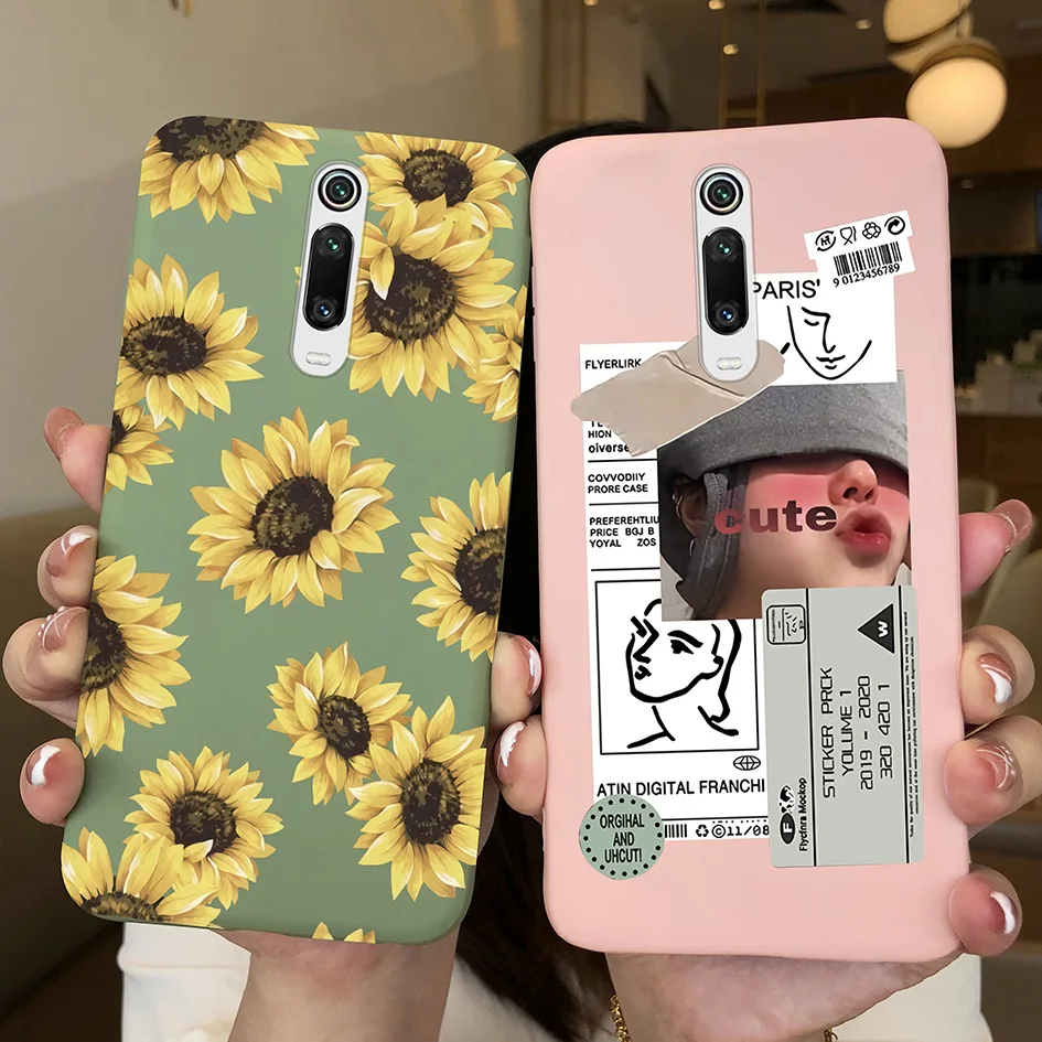 Stylish Butterfly Daisy Shockproof Silicone Case