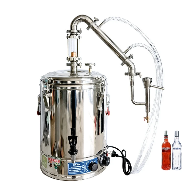 Stainless Steel 25L Electric Alcohol Distiller Strawberry Brandy Whiskey Distiller Rum-Making Machine
