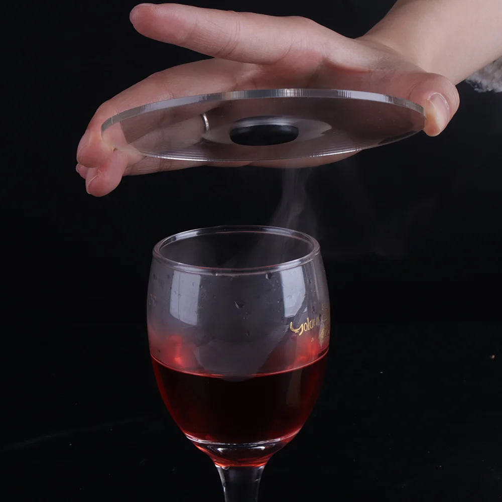 Kitchen Utensils Smoke Infuser Smoke Hood Food Grade Lid Dome Cover For Smoker Gun Accessory Smoke Infuser Cake Steak Cover Cup Food Dish