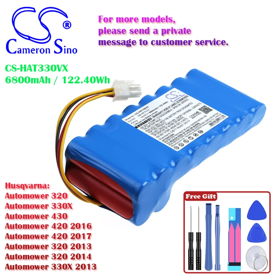 Vhbw 2x Batería Compatible Con Husqvarna Automower 450X, 520, 440 204681190, 450X 191409786, 450X 2018, 520 2018, 520 2019 4000mAh 18V Li-Ion | Leroy Merlin