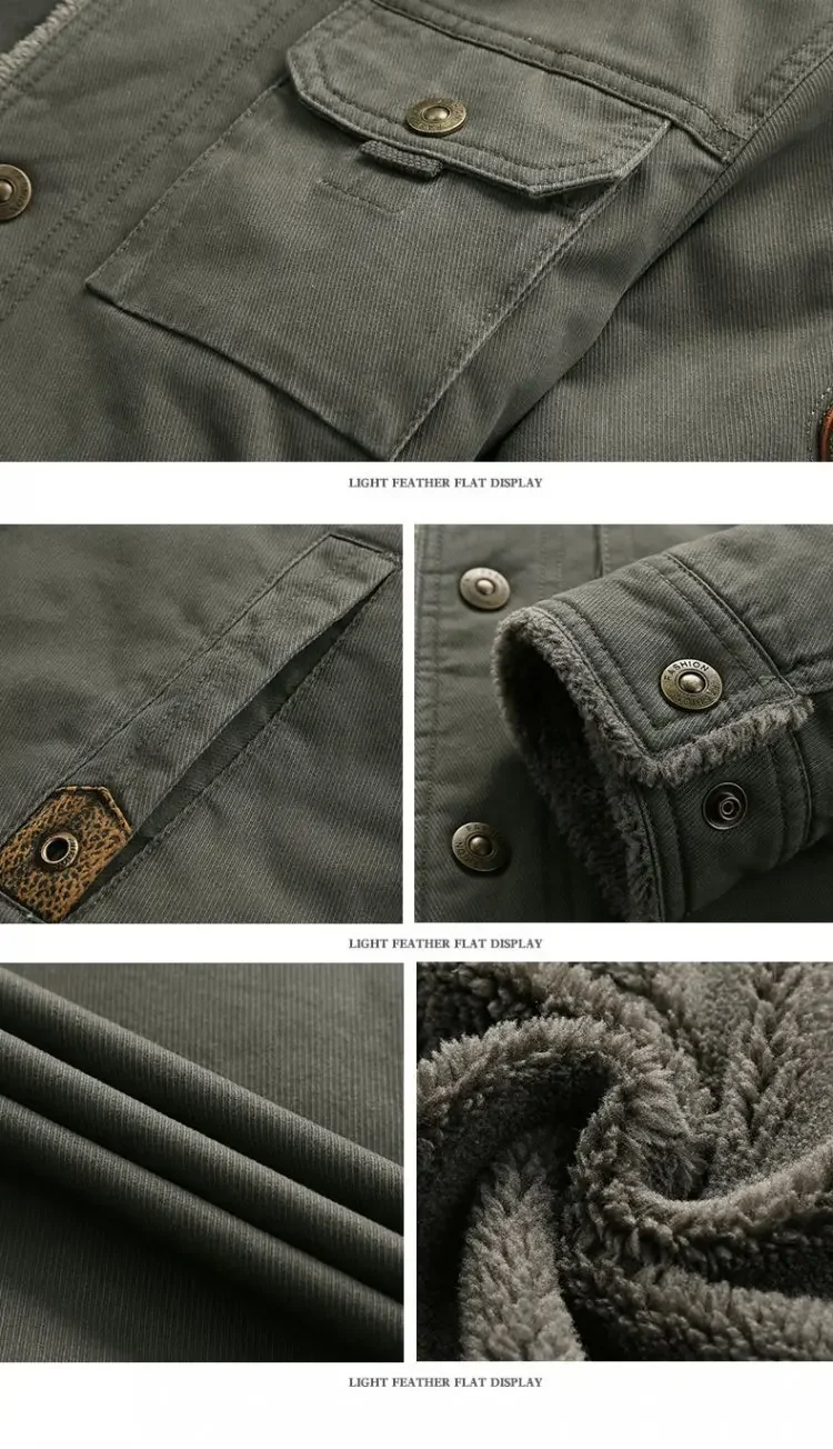 S432cb2884723454e89dd6018cb6624a0I Top Thick Casual Cotton-padded Men Clothing Men's Cotton Winter Clothes Lapel Warmth Thick Down Jacket Youth Thick Down Jackets Mallzona